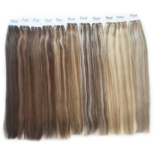 highlight hair extensions remy hair weft
