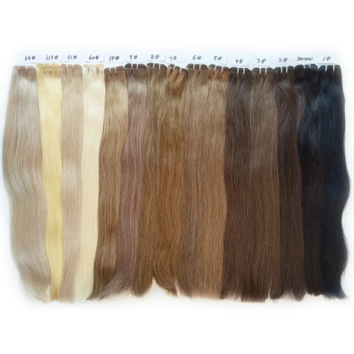 Remy Hair Weft Extensions Color Hair