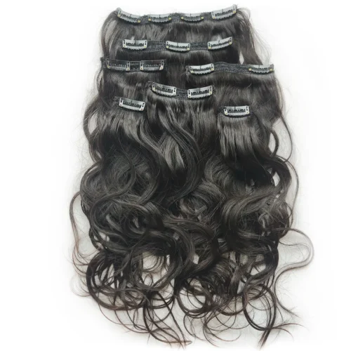 clips in hair extensions body wave