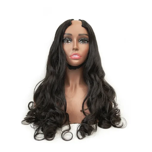 V Part Wigs Loose Wave Virgin Hair