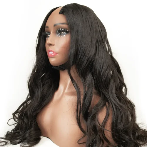 small cap v part wig