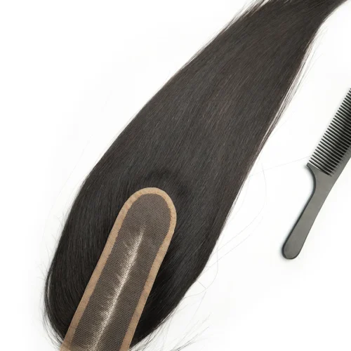 16 Inch 2x6 Raw Hair Closure – Middle Part, Transparent Lace, Double Drawn, Natural Color, 100% Virgin Human Hair 5 2x6 Raw Hair Closure Middle Part