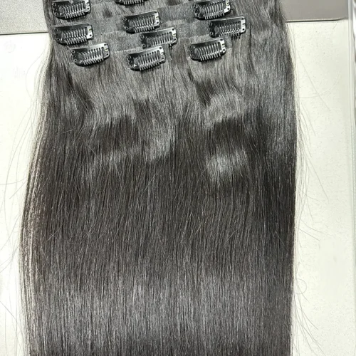 pu clip ins hair extensions