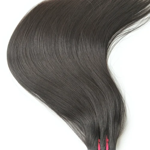 Raw Hair Bundles Supper Double Drawn Natural Color 8 Raw Hair Bundle Double Drawn Hair