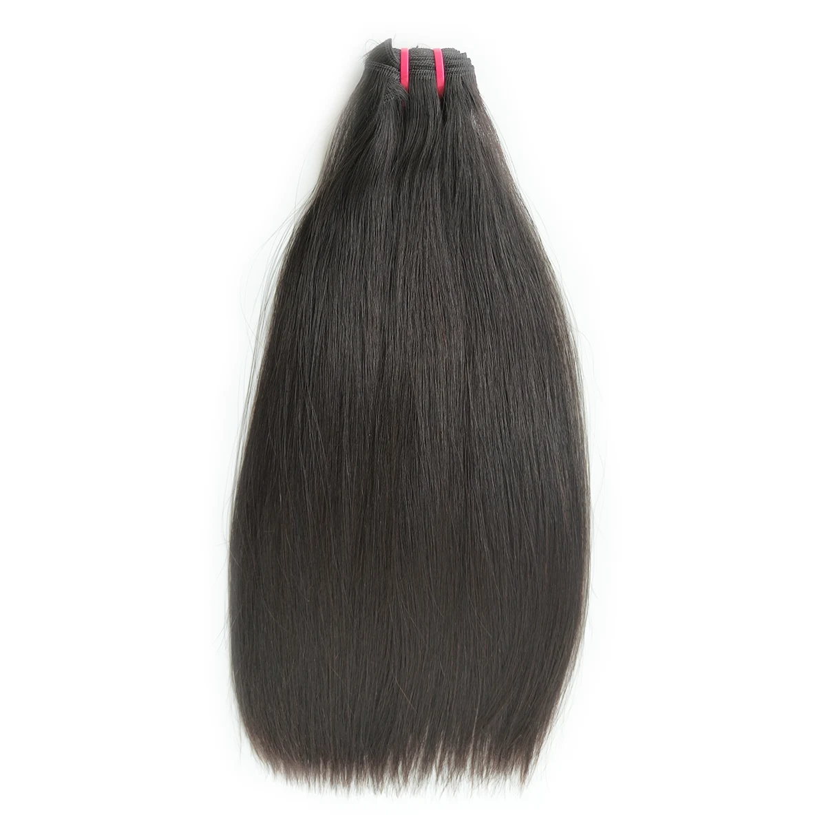 Raw Hair Bundles Supper Double Drawn Natural Color 1 Raw Hair Bundles