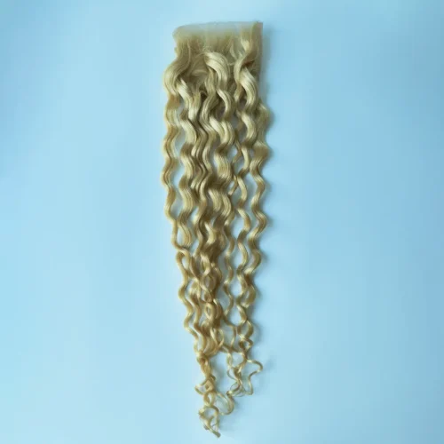 Blonde 613 Water Wave 4x4 HD Lace Closure