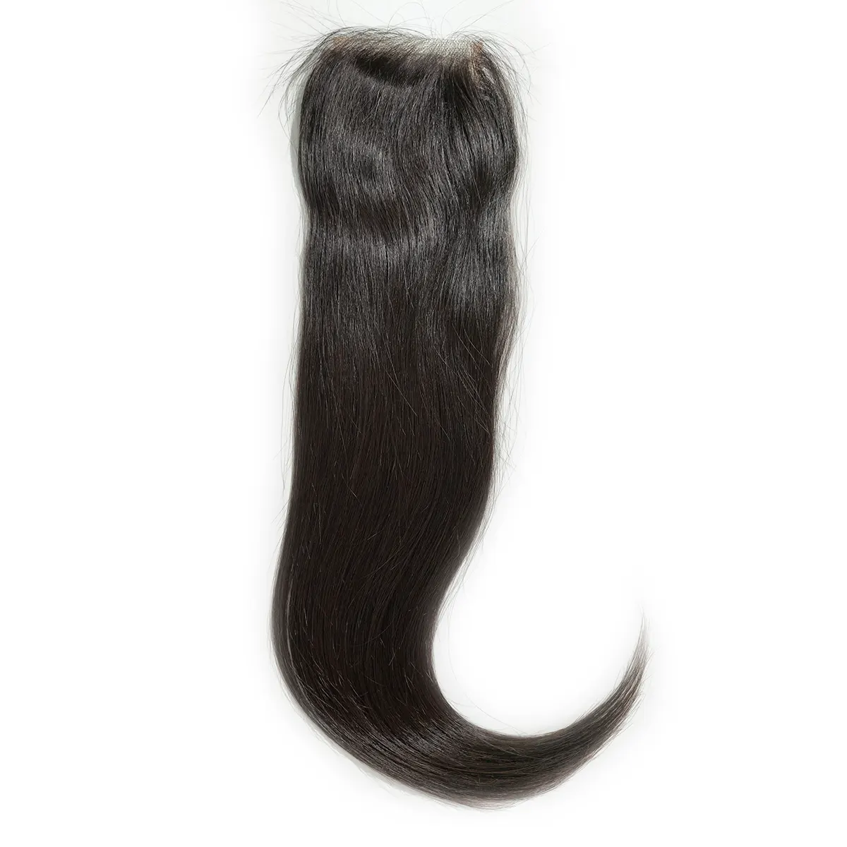 HD Closure 4X4 Lace Closure Virgin Hair Straight Pre-plucked Baby Hair 1 HD Closure 4x4 Raw Hair Straight