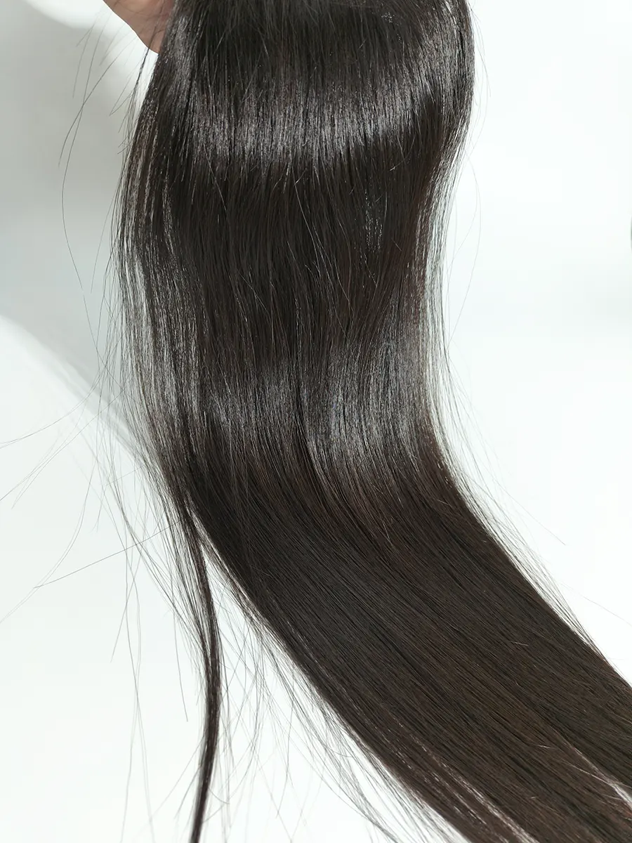 HD Closure 4X4 Lace Closure Virgin Hair Straight Pre-plucked Baby Hair 2 4x4 HD Lace Closure Raw Human Hair