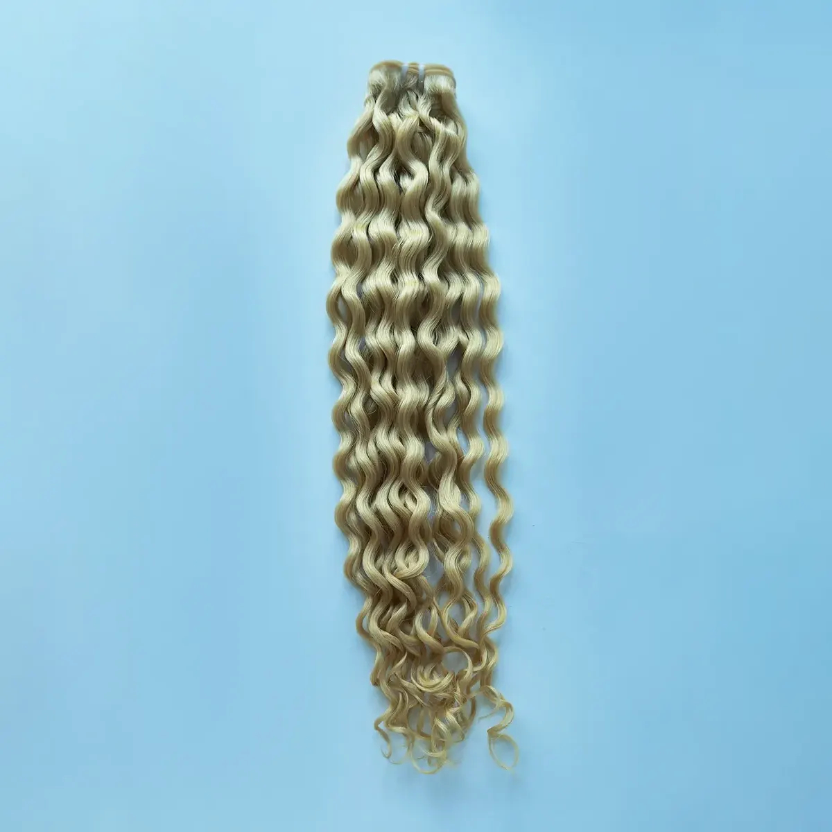 Peruvian Virgin Hair Weave Blonde Water Wave Bundle 2 Blonde Water Wave Bundles Hair Weft