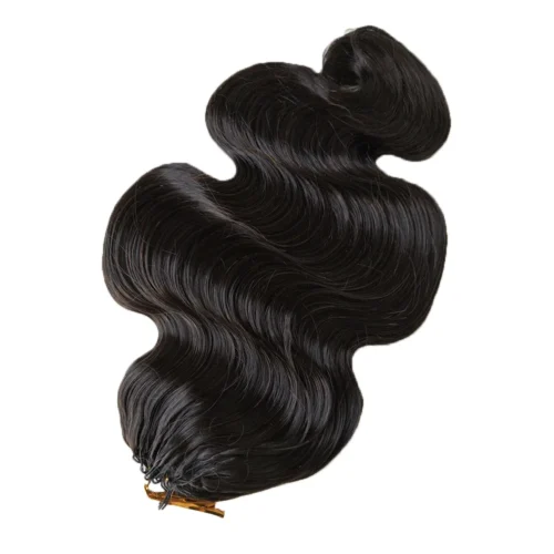 Human Hair Crochet Extensions - Premium Remy Hair Body Wave 6 human hair crochet extensions body wave