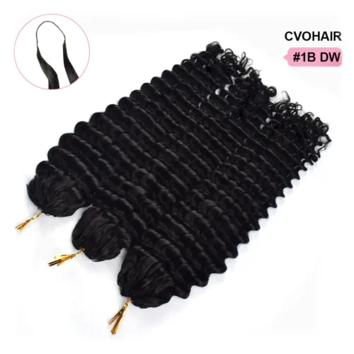 deep wave crochet hair-extensions