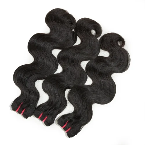 Raw Hair Bundles Super Double Drawn Hair Body Wave