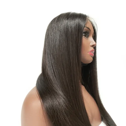 6x6 hd lace closure wig straight raw human hair