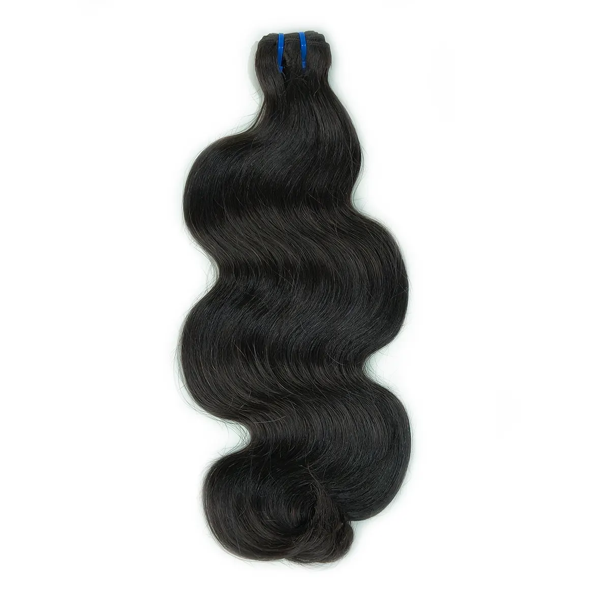Double Drawn Remy Body Wave Hair Bundles | Natural Color 1 Double Drawn Remy Body Wave Hair