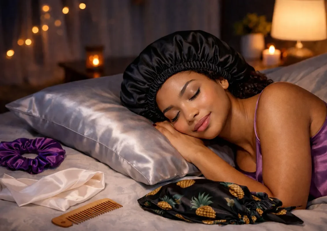 protect hair while sleeping
